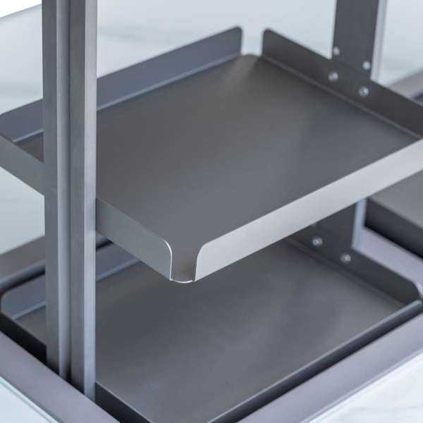 Forno Cinetico Smart Dining Table  - Sandstone Black or White (FDTFR7044-86)