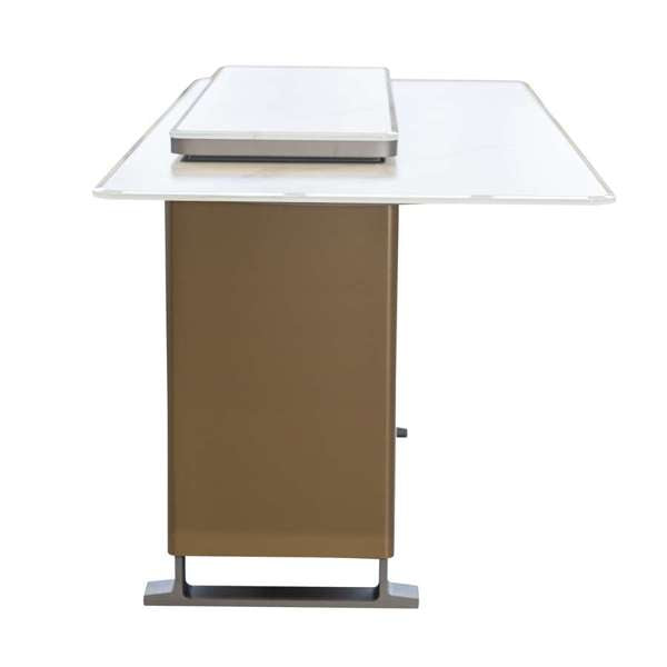 Forno Elevato Smart Bar Table - Sandstone Black or White (FBTFR7037-72)