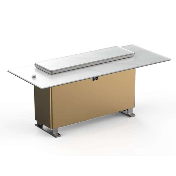 Forno Elevato Smart Bar Table - Sandstone Black or White (FBTFR7037-72)