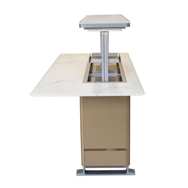 Forno Elevato Smart Bar Table - Sandstone Black or White (FBTFR7037-72)