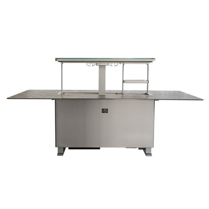 Forno Cinetico Smart Dining Table  - Sandstone Black or White (FDTFR7044-86)