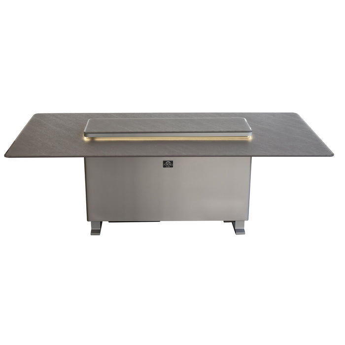 Forno Cinetico Smart Dining Table  - Sandstone Black or White (FDTFR7044-86)