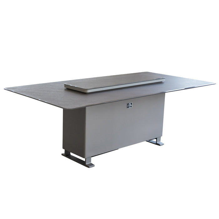 Forno Cinetico Smart Dining Table  - Sandstone Black or White (FDTFR7044-86)