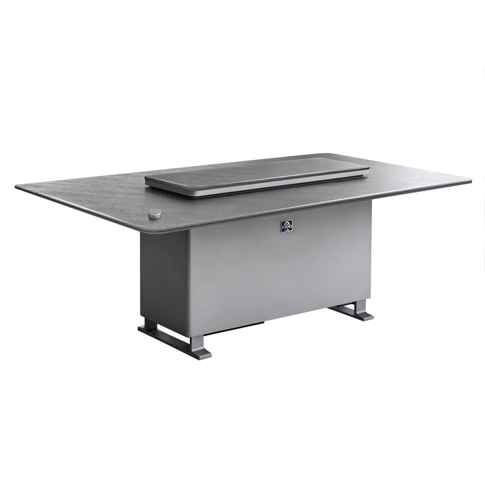 Forno Cinetico Smart Dining Table  - Sandstone Black or White (FDTFR7044-86)