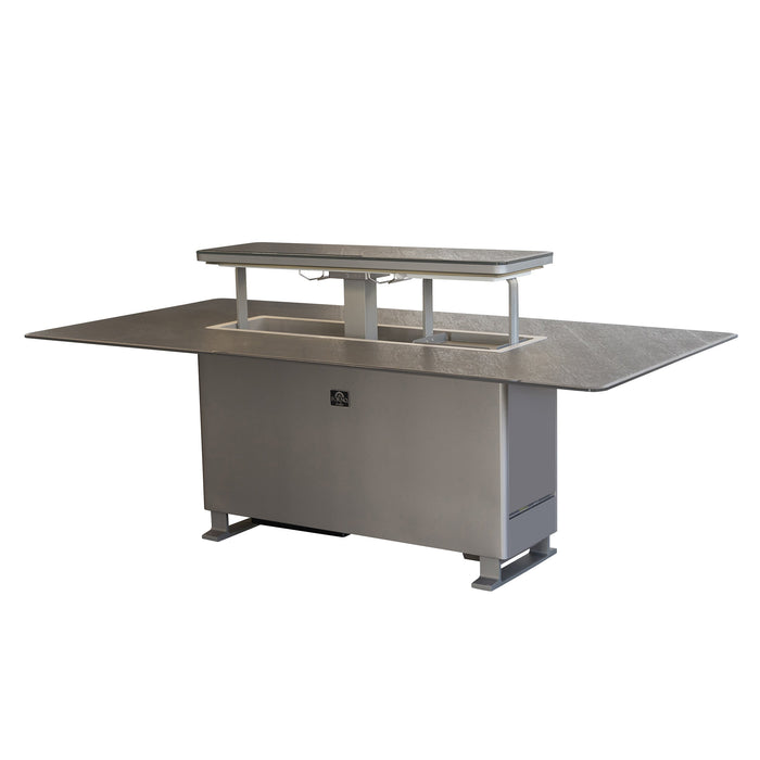 Forno Cinetico Smart Dining Table  - Sandstone Black or White (FDTFR7044-86)
