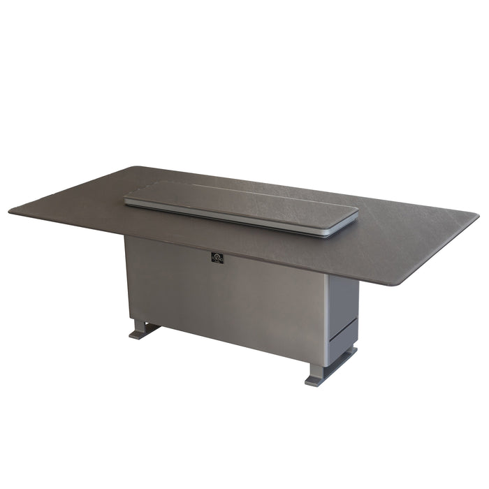 Forno Cinetico Smart Dining Table  - Sandstone Black or White (FDTFR7044-86)