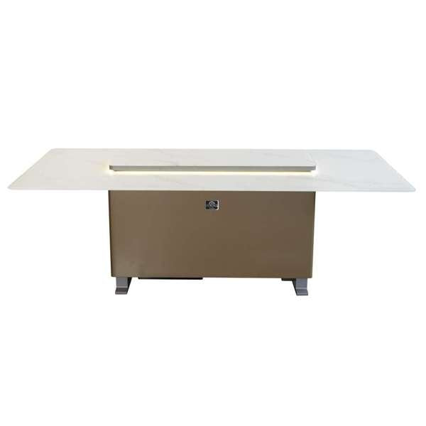 Forno Cinetico Smart Dining Table  - Sandstone Black or White (FDTFR7044-86)