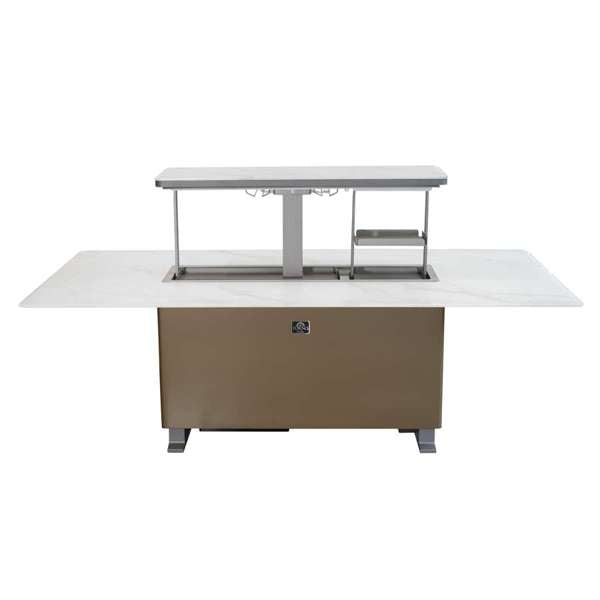 Forno Cinetico Smart Dining Table  - Sandstone Black or White (FDTFR7044-86)