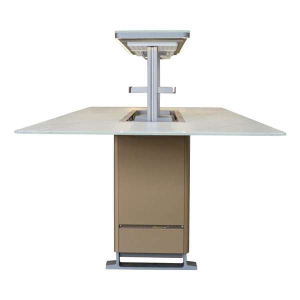 Forno Cinetico Smart Dining Table  - Sandstone Black or White (FDTFR7044-86)