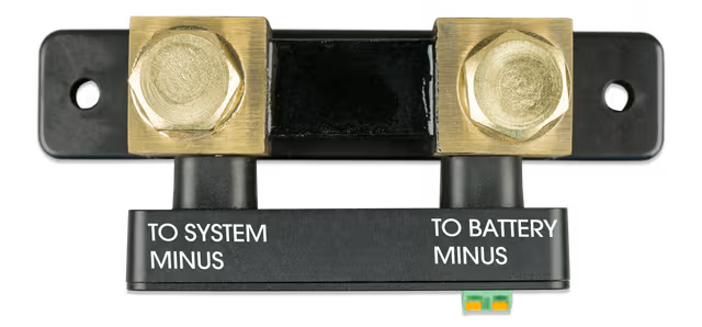 Victron SmartShunt 500A/50mV Bluetooth Battery Monitor – Smart Battery Shunt for RV, Solar, Marine & Off-Grid Systems