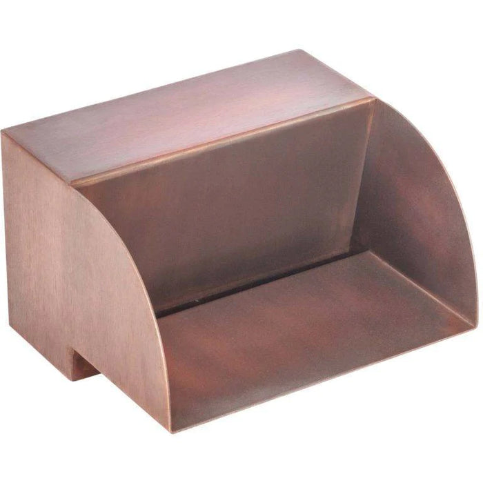 The Outdoor Plus Smooth Flow Radius Scupper in Copper