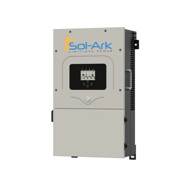 Sol-Ark 5kW Hybrid On/Off-Grid Inverter | Up to 6,500W PV Solar Panels, 5-Year Standard Warranty, Indoor/Outdoor NEMA-3R