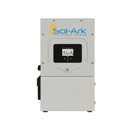 Sol-Ark 15K 120/240/208V 48V [All-In-One] Pre-Wired Hybrid Solar Inverter | 10-Year Warranty