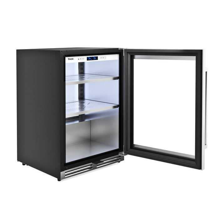 Thor Kitchen 24" Professional Undercounter Beverage Cooler (TBR24U)