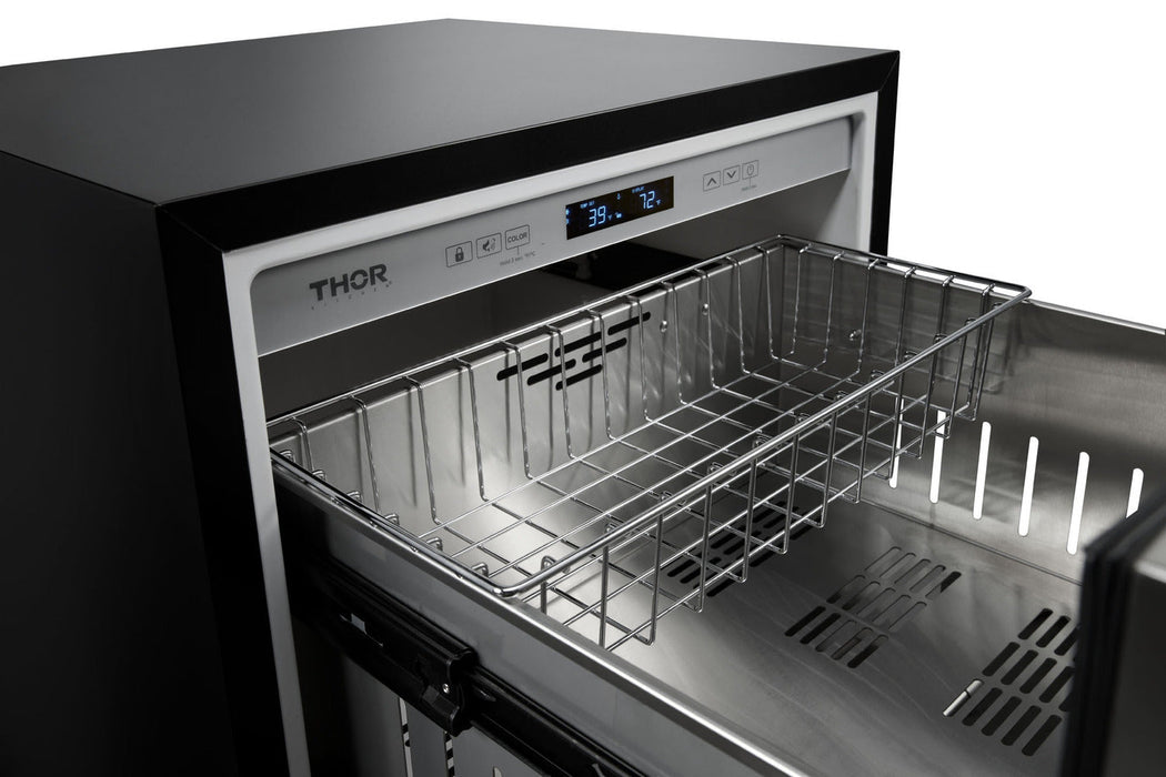 Thor Kitchen 24" 5.4 cu. ft. Indoor or Outdoor Refrigerator Drawer (TRF24U)