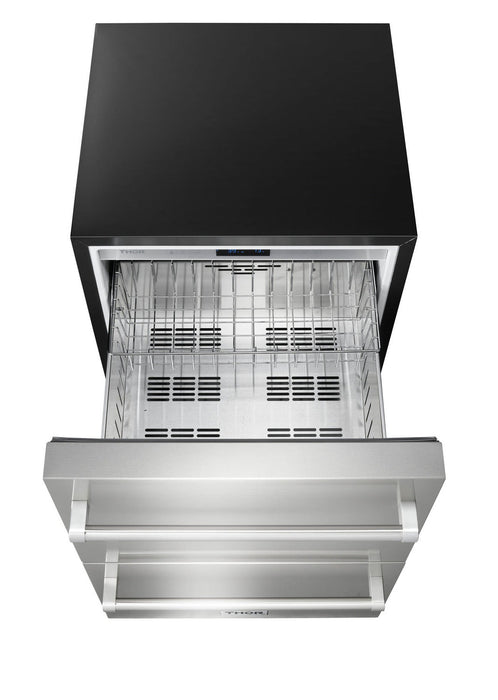 Thor Kitchen 24" 5.4 cu. ft. Indoor or Outdoor Refrigerator Drawer (TRF24U)