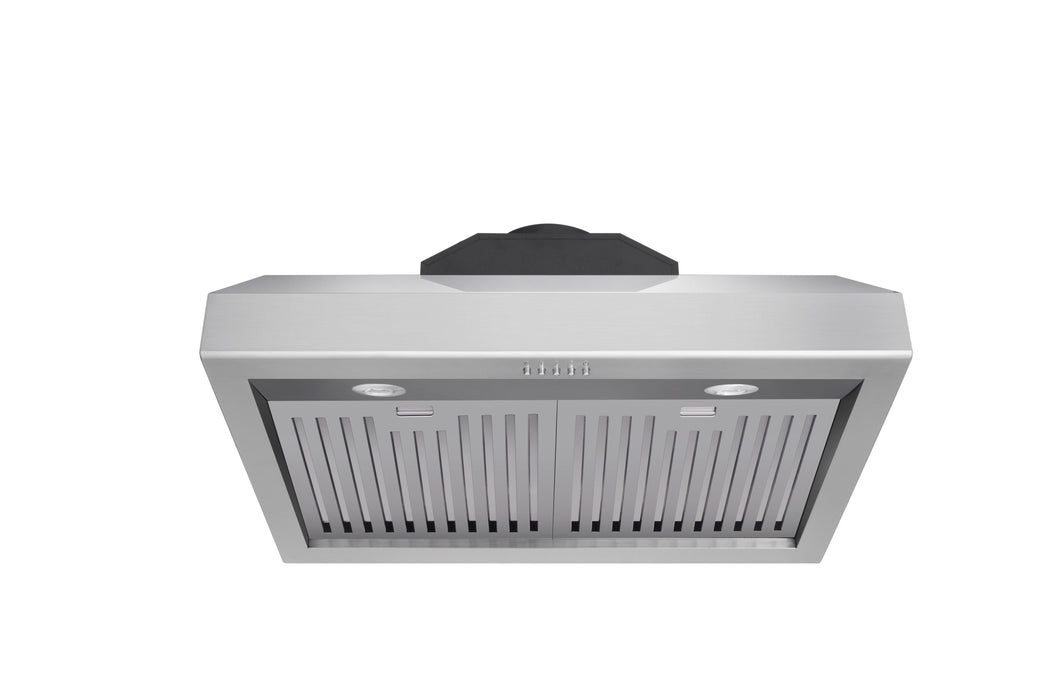 Thor Kitchen 30" Professional Range Hood, 11" Tall in Stainless Steel (TRH3006)