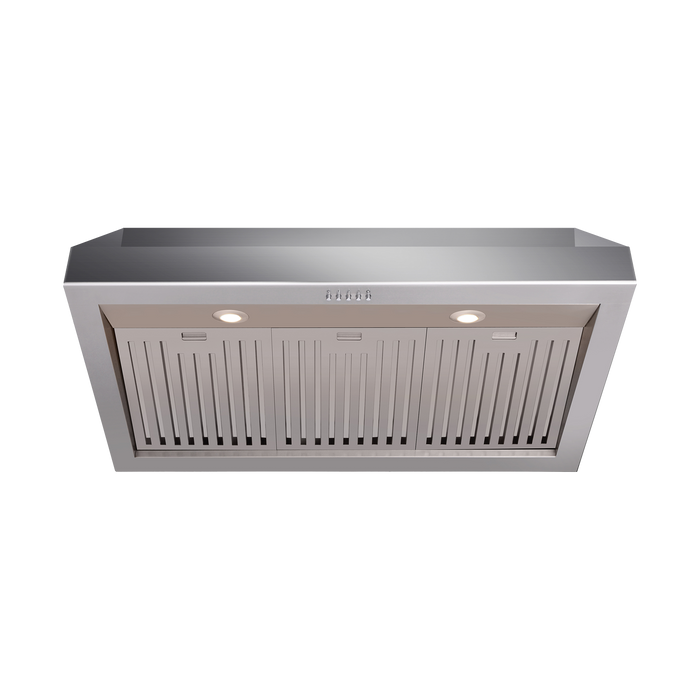 Thor Kitchen 36" Professional Range Hood, 11" Tall in Stainless Steel (TRH3606)