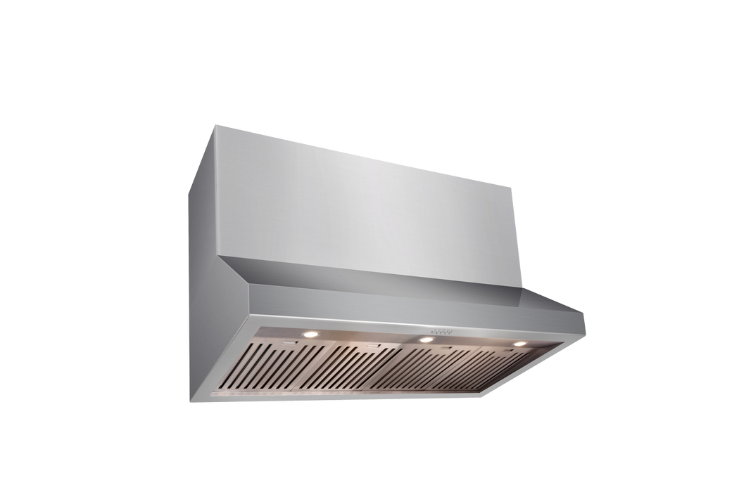Thor Kitchen 48" Professional Range Hood, 16.5" Tall in Stainless Steel (TRH4805)