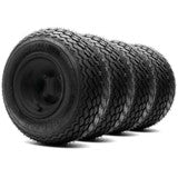 Arisun Turf Sail 18x8.5-8 Steel Wheel Matte Black Combo