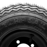 Arisun Turf Sail 18x8.5-8 Steel Wheel Matte Black Combo