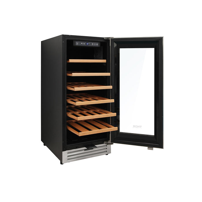 Thor Kitchen 15" Single Zone Wine Cooler - 33 Bottle Capacity (TWC1501)