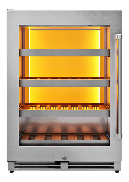 Thor Kitchen 24" 45 Single Zone Wine Cooler - 45 Bottle Capacity with Backlight (TWC24UL)