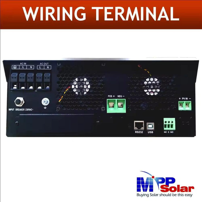 MPP Solar 3000W 110V 24V Low Voltage Solar inverter