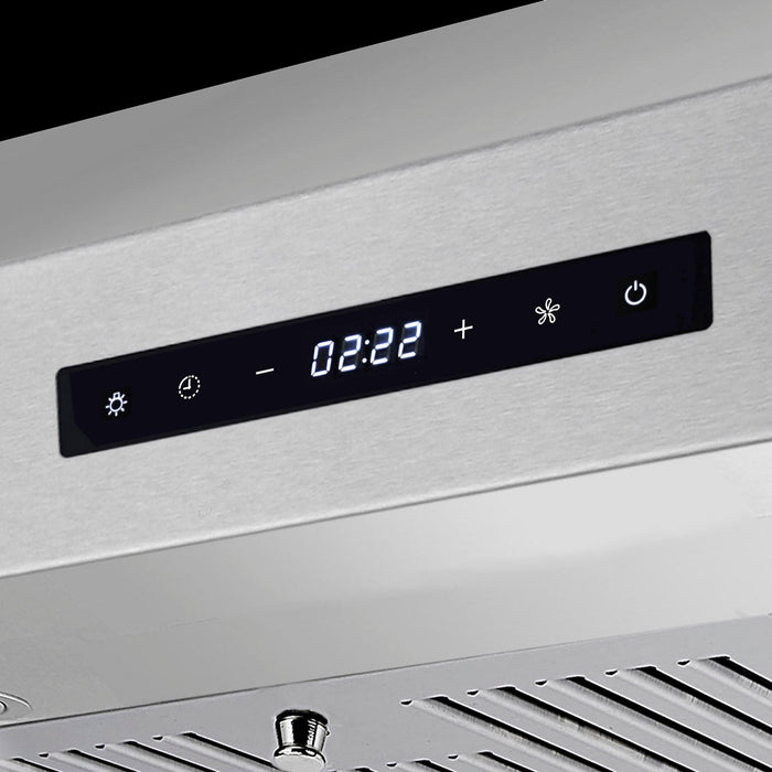 Cosmo 30" 380 CFM Convertible Under Cabinet Range Hood with Digital Touch Controls (UMC30-DL)