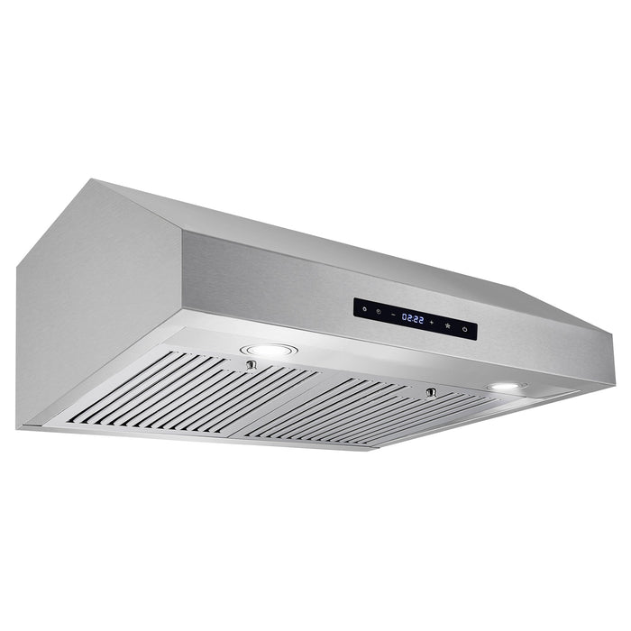 Cosmo 30" 380 CFM Convertible Under Cabinet Range Hood with Digital Touch Controls (UMC30-DL)