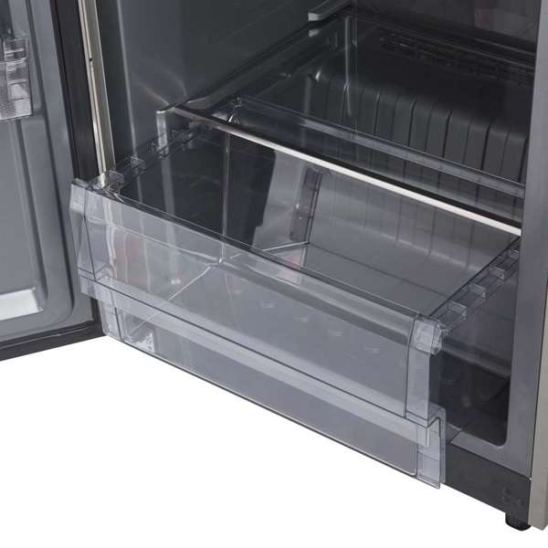FORNO Fortezza 28" Left-Swing Freezer with Fast Freeze, Digital Controls and Automatic Ice Maker in Stainless Steel (FFFFD1738-28LS)