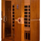 Dynamic saunas - Venice 2-person Low EMF (Under 8MG) FAR Infrared Sauna (Canadian Hemlock)