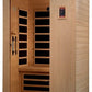 Dynamic saunas Venice Elite 2-person Ultra Low EMF (Under 3MG) FAR Infrared Sauna (Canadian Hemlock)