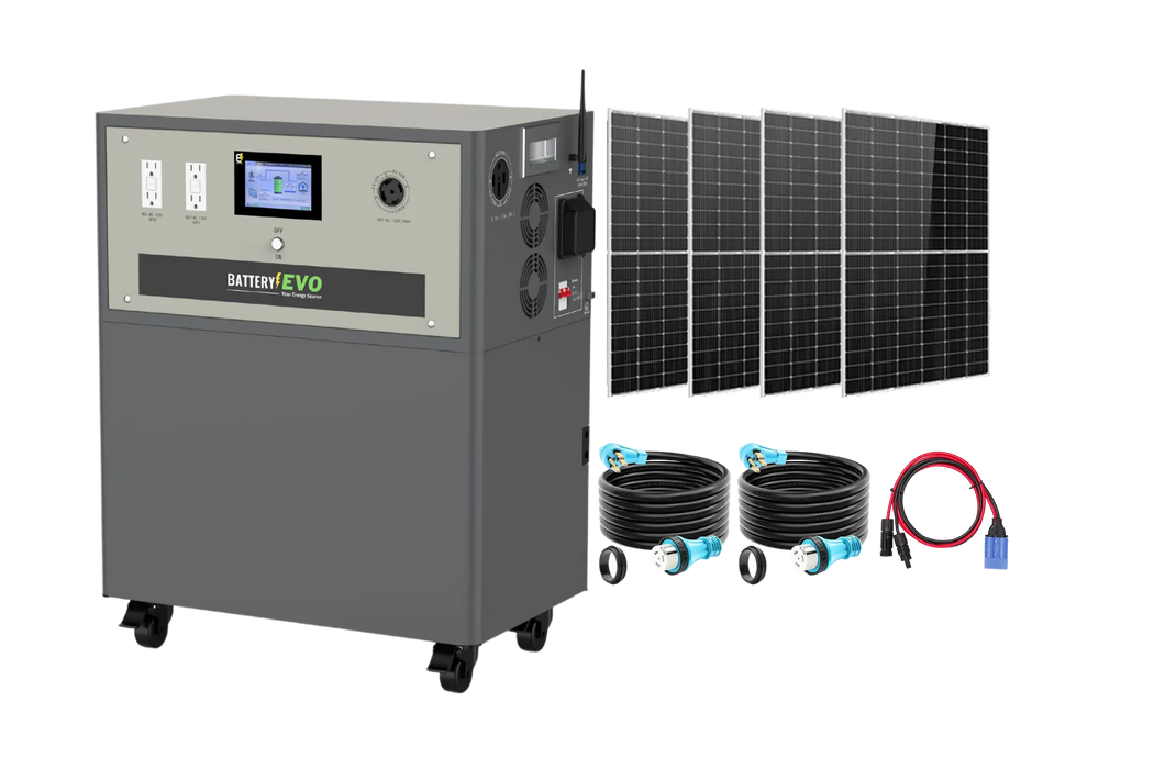 Battery Evo Walrus G3 12K INV. 22 kWh AC110/220V 72N and Kit Options