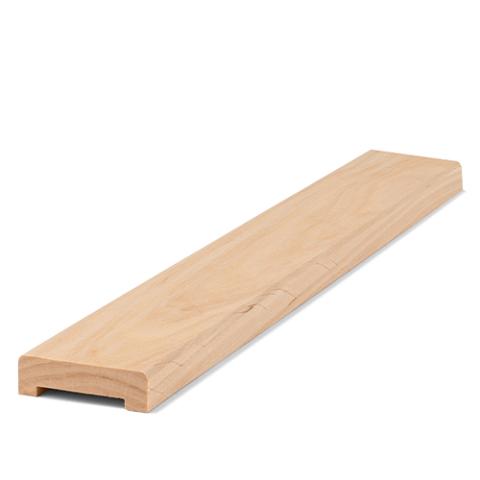 Prosaunas Alder 1x2 (12mm x 42mm) Door Trim UK Sauna Wood