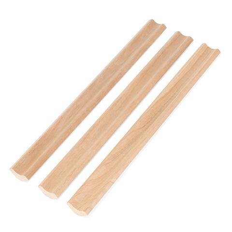 Prosaunas Alder 1x2 (14mm x 30mm) Inside Corner Trim SI Sauna Wood