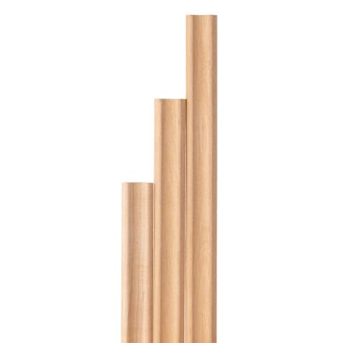 Prosaunas Alder 1x2 (14mm x 30mm) Inside Corner Trim SI Sauna Wood