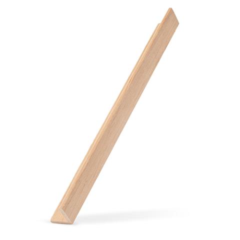Prosaunas Alder 2x2 (28mm x 28mm) Outside Corner Trim VA Sauna Wood
