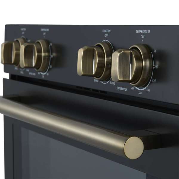 Forno Vomero 30" 10 cu. ft. Built-In Double Electric Wall Oven with Mechanical Controls, Self-Cleaning Function - Stainless Steel, Black, or White (FBOEL1324-30)