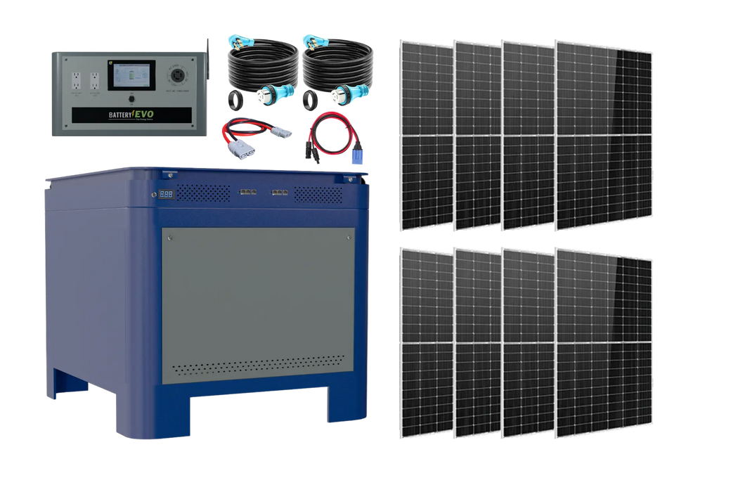 Battery Evo Walrus Pacific 12K Inv. 62kWh AC110/220V 48Vdc - with Solar Accessories Kit Option
