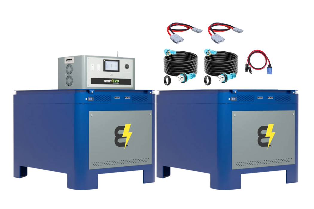 Battery Evo Walrus Pacific 12K Inv. 62kWh AC110/220V 48Vdc - with Solar Accessories Kit Option