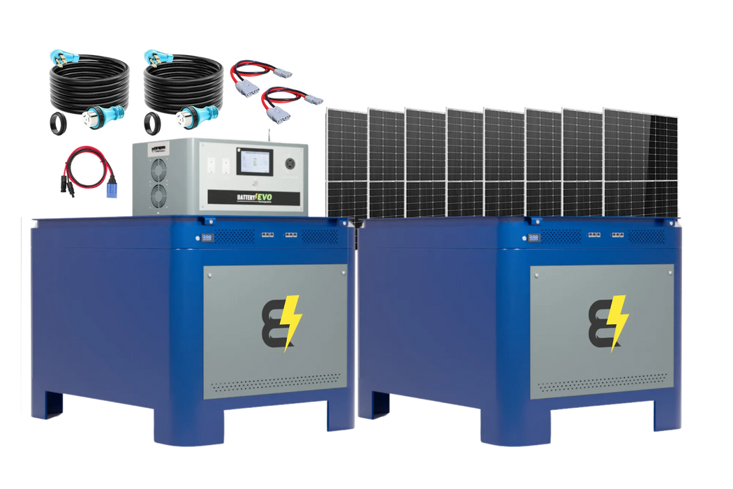 Battery Evo Walrus Pacific 12K Inv. 62kWh AC110/220V 48Vdc - with Solar Accessories Kit Option