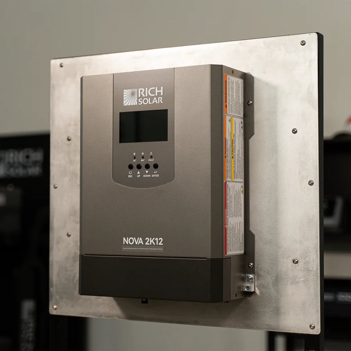 Rich Solar Nova 2K12 - 2000W 12V Pure Sine Wave Inverter with Built-in Transfer Switch