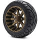 MODZ 12" Assault Matte Bronze Wheels & Street Tires Combo