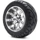 MODZ 12" Tempest Gunmetal Wheels & Street Tires Combo