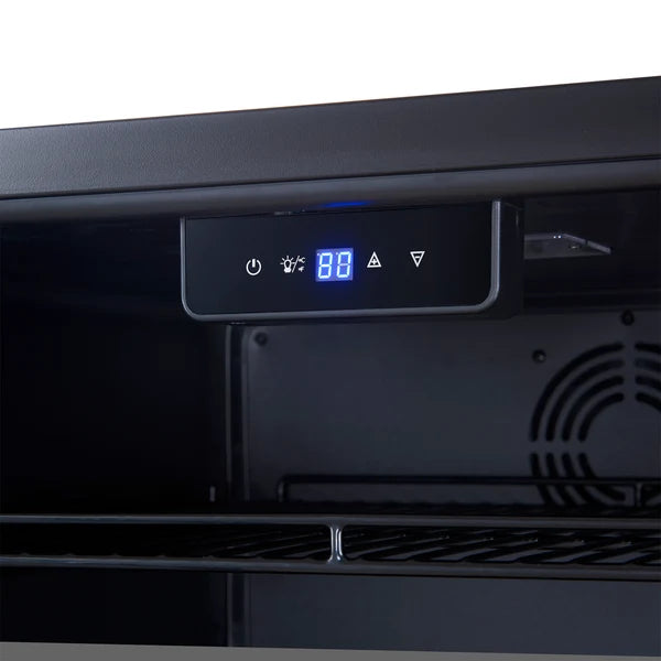 Forno Gemello 48" Side-by-Side Wine and Beverage Cooler - Stainless Steel, Black and White (FWCDR6699-48S)