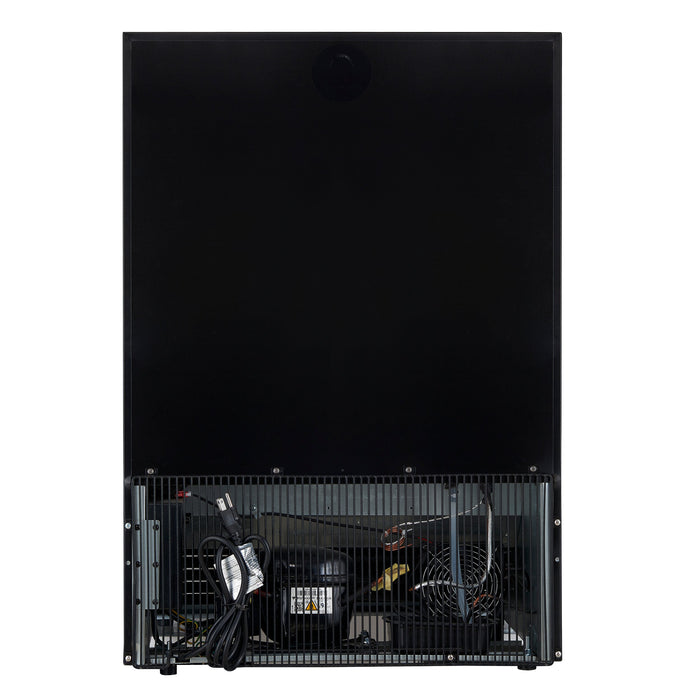 Forno Bacchino 24" 51 Bottle 2 Zone Wine Cooler with LED Lighting and Triple Glass Door - Stainless Steel, Black, or White (FWCDR6634-24S)