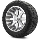 MODZ 14" Assault Machined Gunmetal Wheels & Off-Road Tires Combo