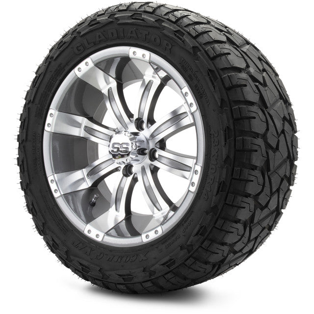 MODZ 14' Tempest Gunmetal - Tire and Wheel Combo