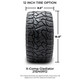 MODZ® 12" Halo Chrome Wheels & Street Tires Combo